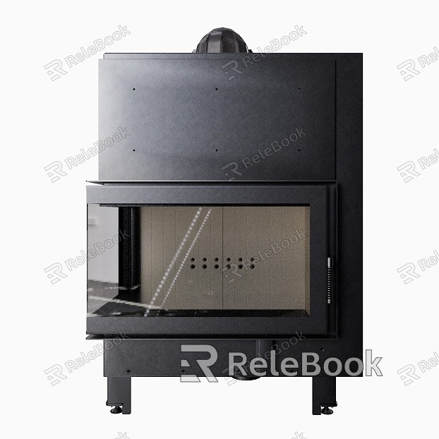 Home stove fireplace living room dining room open space energy saving maintenance clean glass shape connector controller combustion chamber air system model