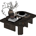 Quiet Wind Tea Table 3d model