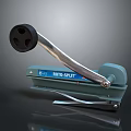 Roto Split Manual Tool With Metal Handle And Blue Gray Design