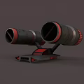 Spaceship 3d model