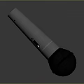 Microphone Amplifier Capacitor Microphone High-end Microphone Wheat Desktop Microphone Broadcasting Microphone 3d model