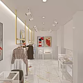 C+VINTAGE Luxury Couture Store with Chanel Logo Display Windows and Fashion Items