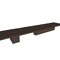 Silent Wind Bench 3d model