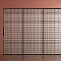 Modern sliding door 3d model