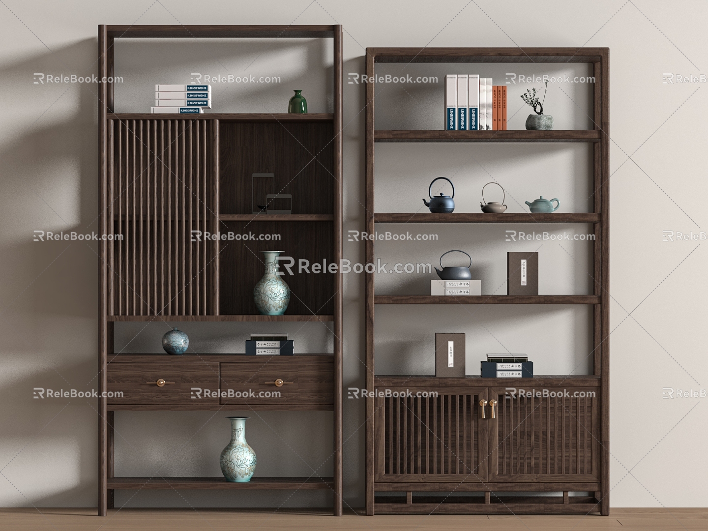 New Chinese Antique Rack 3d model