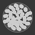 Modern Multi Tier White Petal Shaped Chandelier Hanging Light Fixture Design