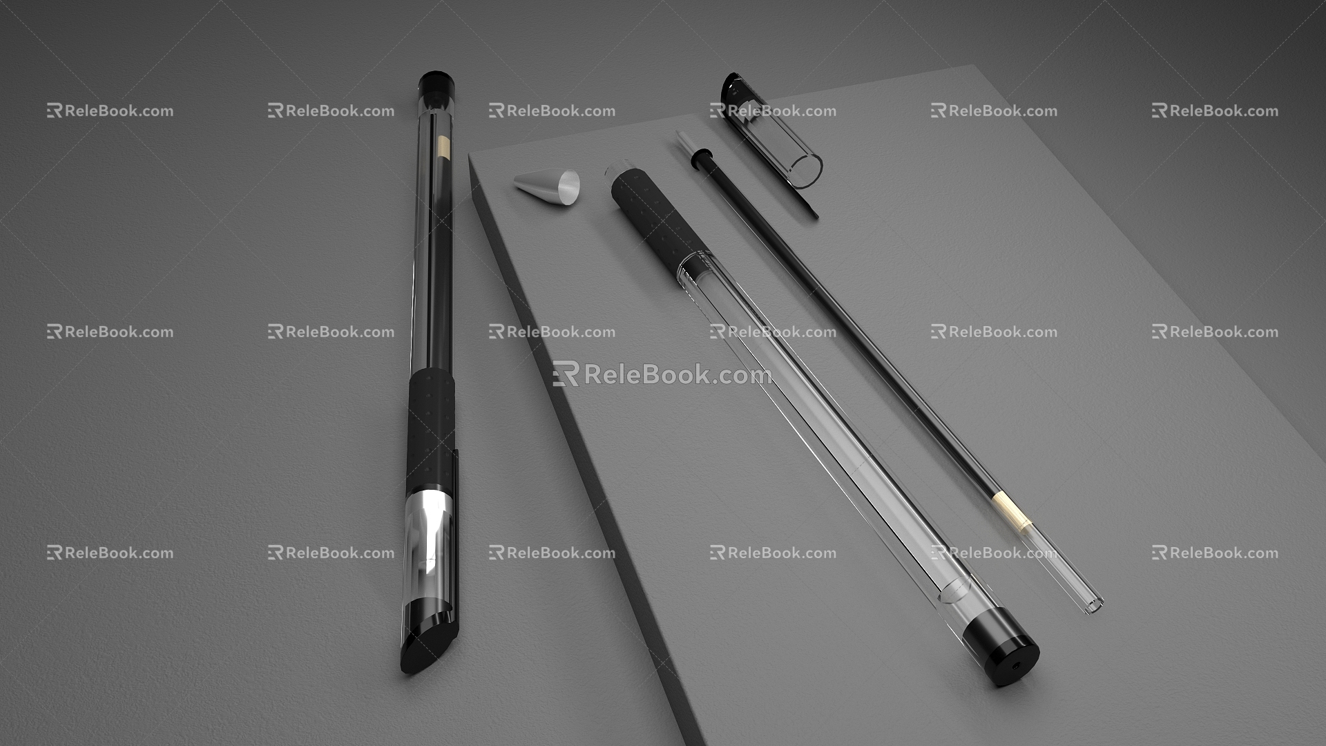 neutral pen 3d model