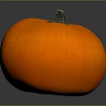 Fresh Ripe Orange Whole Pumpkin Healthy Vegetable For Cooking And Diet