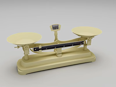 Bench Balance 3d model