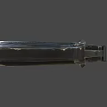 Black Tactical Pistol With Modern Design Textured Grip And Metal Components