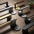 Modern Door Handle 3d model