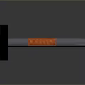 Hammer Warhammer Cartoon Hammer Magic Hammer Thor's Hammer Ancient Weapons Cold Weapons Medieval Items 3d model