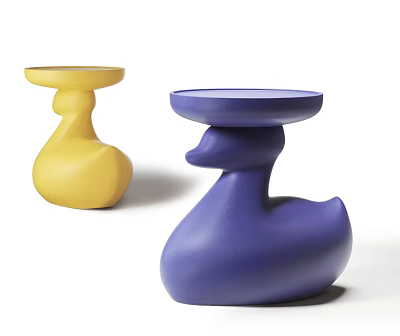 Modern round duck coffee table 3d model Modern round duck coffee table 3d model