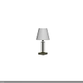 Modern Table Lamps With White Lampshades And Golden Stands For Home Decor