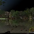 Elegant Detached Villa with Lake Reflection and Lush Greenery Surroundings