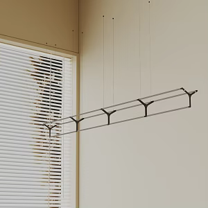 Modern chandelier 3d model