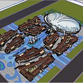 European architecture 3d model