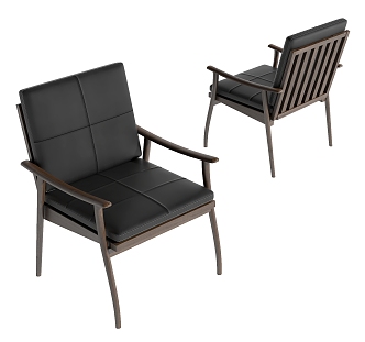 Quiet Wind Single Chair 3d model