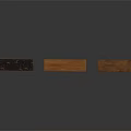 Three Stylish Entryway Side Cabinets With Wooden Black And Distressed Finishes And Drawer Details