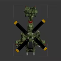 Modern Spaceship Spacecraft 3d model