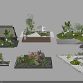 Various Small Garden Landscape Designs With Rocks Plants Water Features And Wooden Platforms