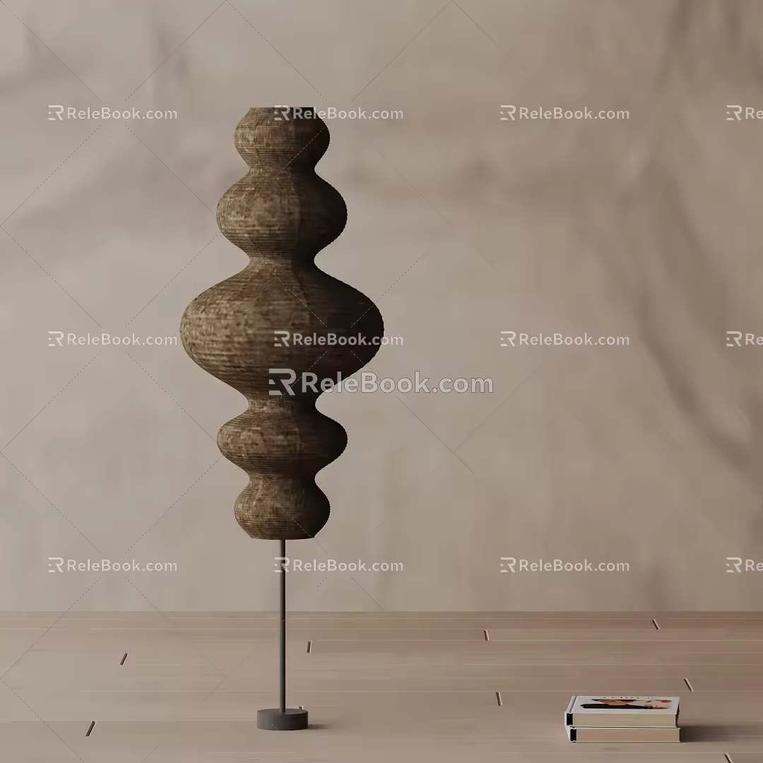 Modern floor lamp 3d model