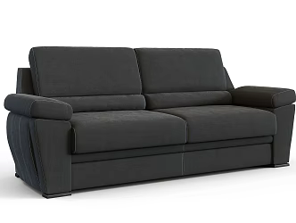 Modern fabric sofa 3d model