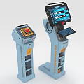 Advanced Industrial Control Equipment With Digital Touchscreen Displays And Operator Panel Structures