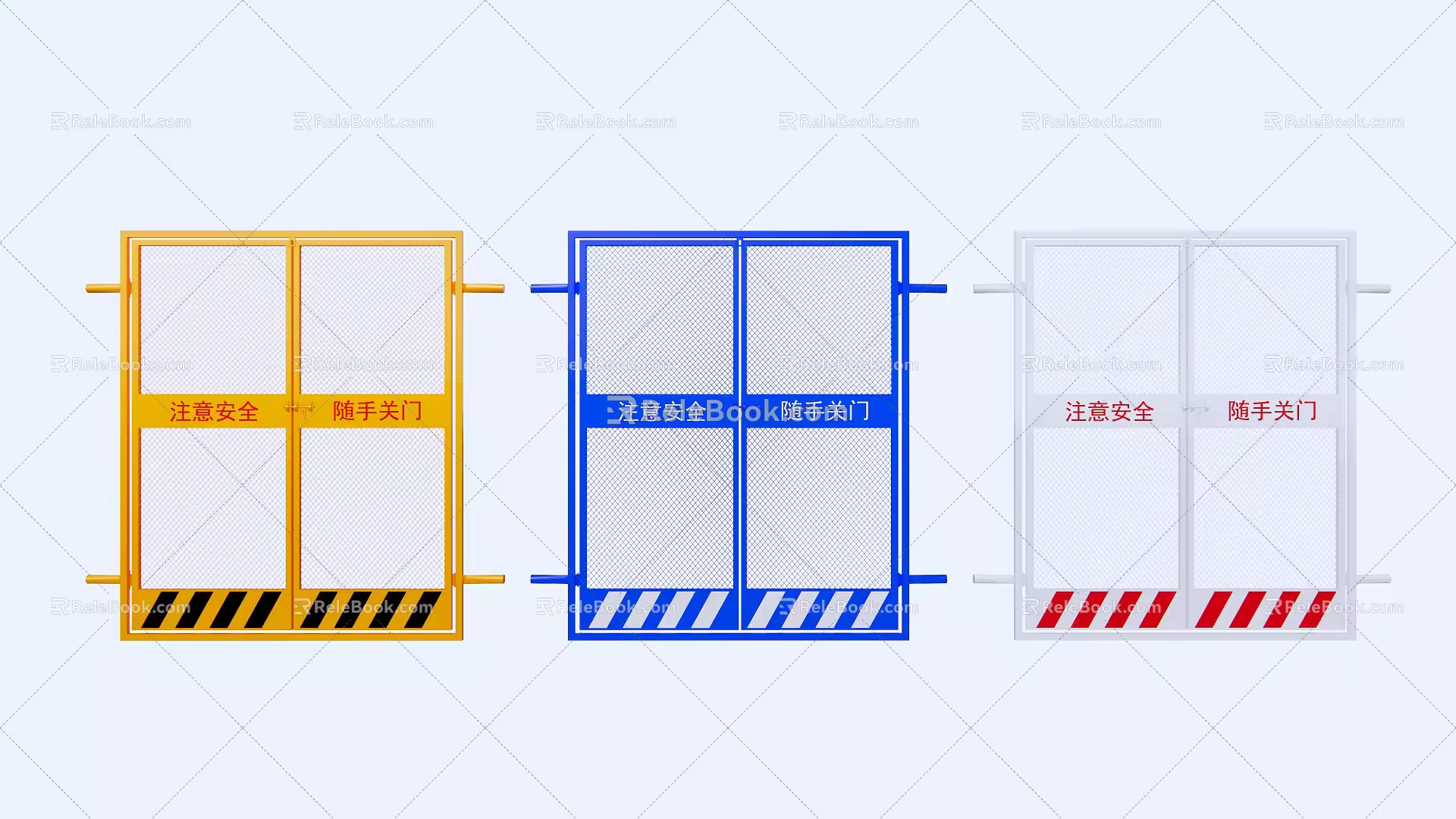 Modern Gate 3d model