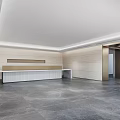 Modern Front Desk 3d model