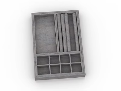 Modern jewelry box 3d model