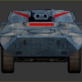 Modern Tank Sci-fi Tank Cartoon Tank Sci-fi Vehicle Sci-fi Chariot 3d model