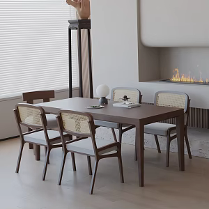 Modern table combination 3d model