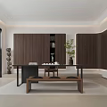 Modern Tea Room 3d model