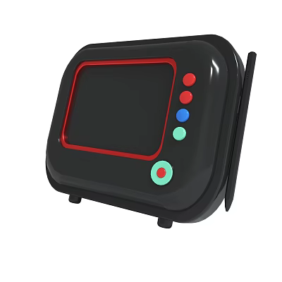 Scanning platform supermarket commodity bar code cash register payment scanning platform two-dimensional code scanner scanner 3d model