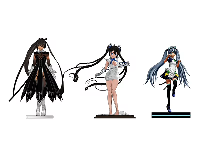 Modern Toy Game Character 3d model