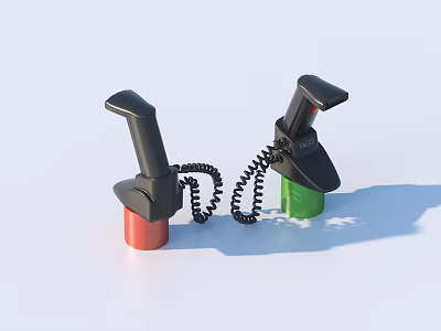 Code Sweeper, Money Counter, Money Detector, Cash Register, Cash Register 3d model