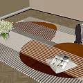 Modern Carpet 3d model