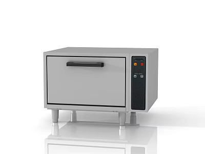 Kitchen Appliance Electric Oven Stainless Steel Body With Digital Control Panel Modern Design 3d model