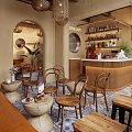 Retro Cafe 3d model