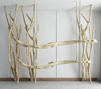 Modern branch trunk 3d model