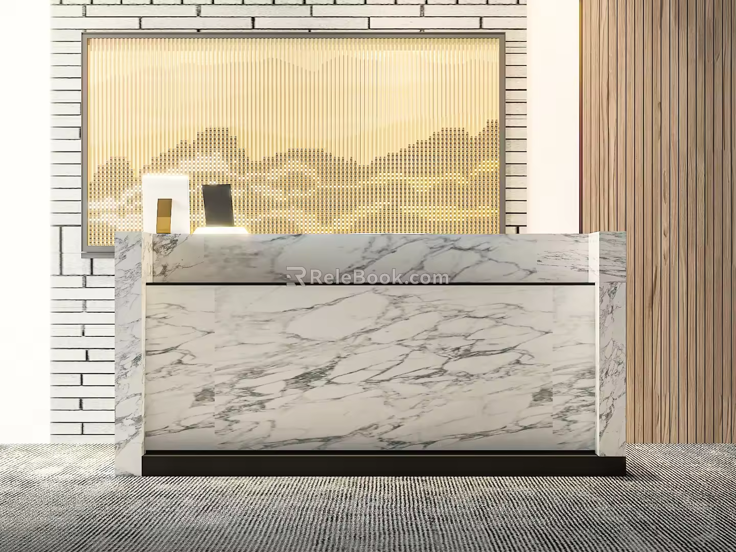 Front Desk 3d model