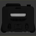 Black Projection Monitoring Device Featuring Control Panel Display Screen and Buttons