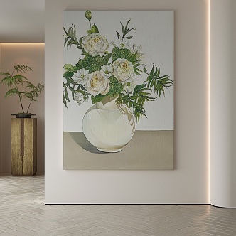 decorative painting 3d model