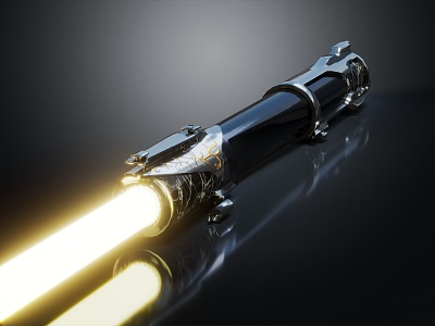 Modern Lightsaber Star Wars Lightsaber 3d model