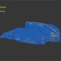 Detailed 3D Stadium Model Featuring Spectator Seats And Interior Architectural Structure