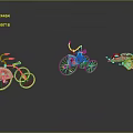 Green Children's Bicycles Featuring Training Wheels And Fun Designs For Kids