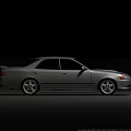 Silver Sedan Car With Sleek Exterior Design And Silver Alloy Wheels