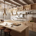 Modern Restaurant Exterior With Wooden Structure Large Windows Green Plants And Terrace Design