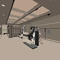 Modern Clothing Store Interior With Glass Windows Mannequins And Fashion Displays